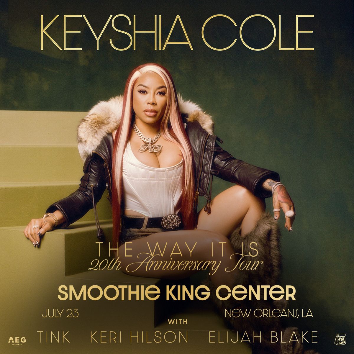 Keyshia Cole - The Way It Is Tour (New Orleans, LA)