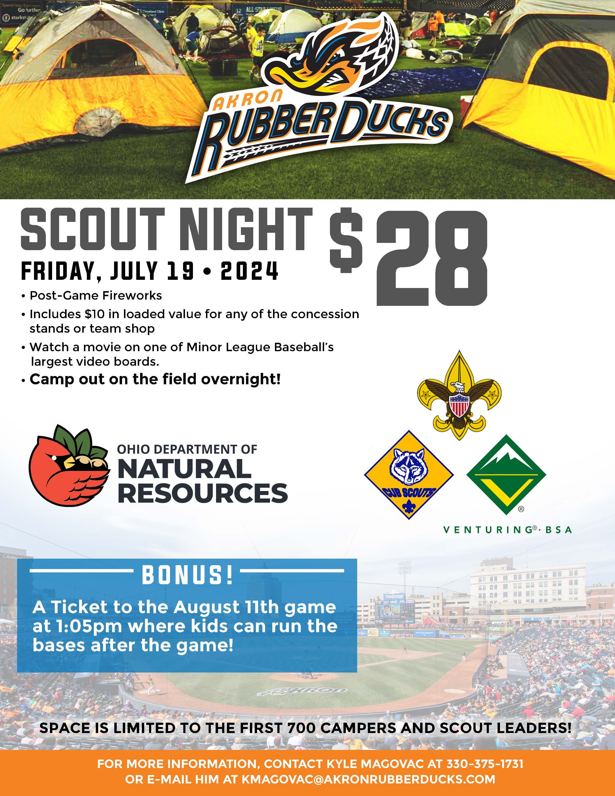 Scroot Night Scout Night 2024